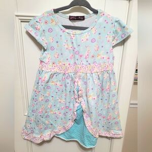 💥3/$24 Jelly the Pug Easter Print‎ Dress